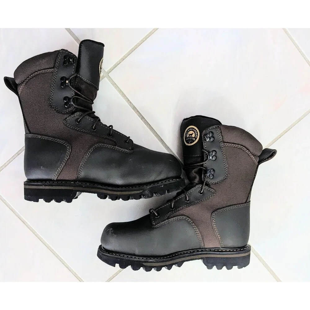 Irish Setter Men's 9.5 Gunflint II Leather Hunt Boots Ultra Dry Insulated 2812